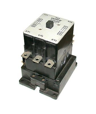 SQUARE D 80 AMP MOTOR STARTER CONTACTOR 600 VAC MODEL 8502PG1