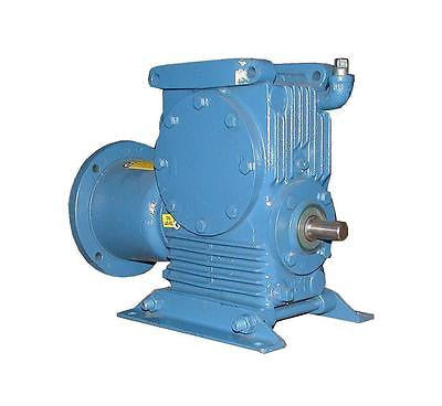 NEW CONE DRIVE SPEED REDUCER GEARBOX 40: 1 RATIO MODEL MHU25-4