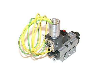 NEW ASCO SOLENOID VALVE 24 VDC COIL 1/4 NPT  110/120 VAC MODEL EF8401A101M