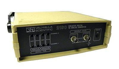 VALHALLA SCIENTIFIC ISOLATED DIGITAL TO ANALOG CONVERTER MODEL 2190D