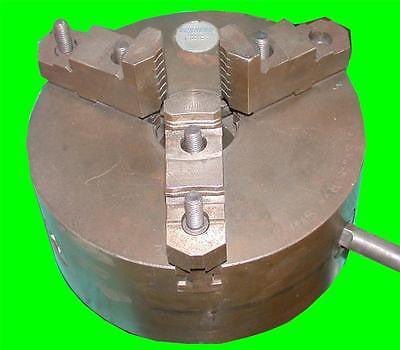 VERY NICE BERNERD 9" SELF CENTERING 3 JAW CHUCK MADE IN ENGLAND MODEL 5ILOTJ