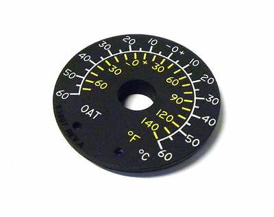 NEW HORIZON AEROSPACE S3897 OUTSIDE AIR TEMPERATURE DIAL 0-140°F (2 AVAILABLE)