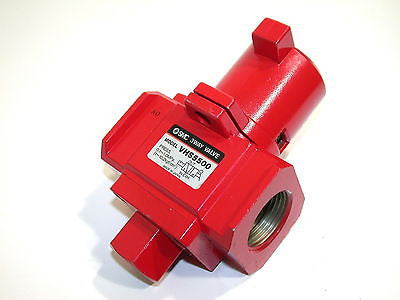 NEW SMC MANUAL 3 WAY SAFETY AIR VALVE VHS5500 1" NPT