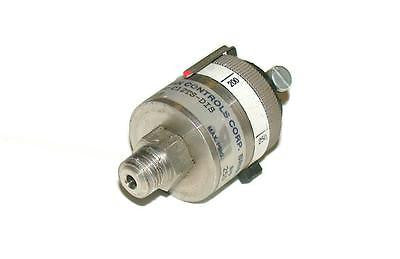 WHITMAN CONTROLS PRESSURE SWITCH 115 VAC MODEL P117G-25H-C12TS-DIS(20 AVAILABLE)