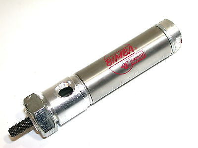 UP TO 2 BIMBA 1" STAINLESS AIR CYLINDERS 041-DB W/BUMPERS