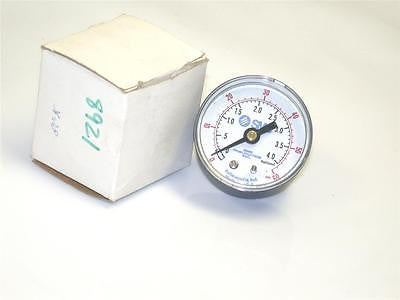 BRAND NEW IN BOX SMC PRESSURE GAUGE 0-60 PSI 1/4" NPT K-18 (4 AVAILABLE)