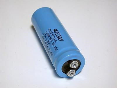 BRAND NEW MALLORY CAPACITOR 13000MFD 25VDC CGS133U025R4C (14 AVAILABLE)