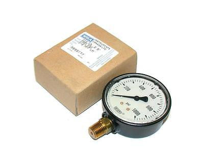 NEW WIKI INSTRUMENTS PRESSURE GAUGE 1/4 NPT 1000 PSI MODEL 113.13 (16 AVAILABLE)