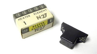 NEW ALLEN BRADLEY AB CONTACT OVERLOAD HEATER ELEMENT MODEL N27 (2 AVAILABLE)