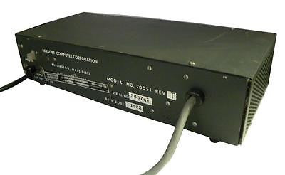 NIXDORF COMPUTER CORP. 70051 REV F 06108-82 POWER SUPPLY