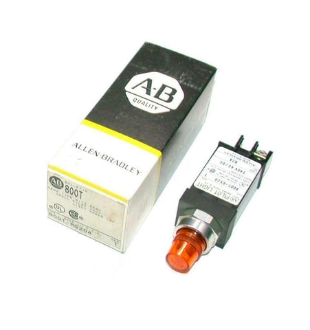 New Allen Bradley  800T-RS20A  Amber Pilot Light Indicator Series T 240 VAC
