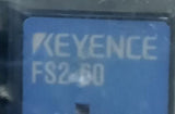 Keyence FS2-60 Fiber Photoelectric Sensor 8-Turn Timer 12-24VDC