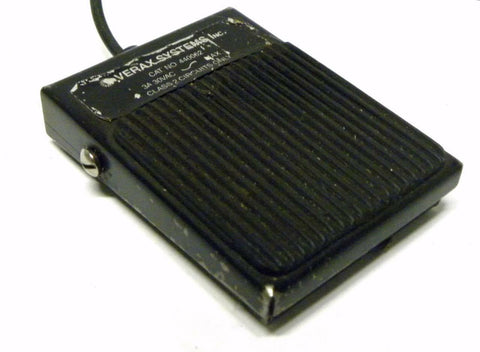 VERAX SYSTEM 440062 FOOT SWITCH FOR CLASS 2 CIRCUITS