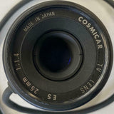 Cosmicar ESTV Lens 25mm 1:14