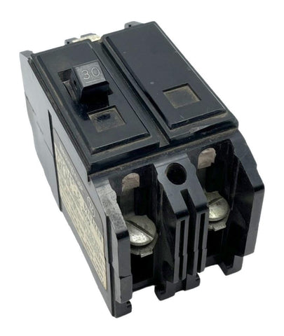 Westinghouse QCL2030 2-Pole Circuit Breaker 30A 120/240VAC 1 Phase Feed-Thru