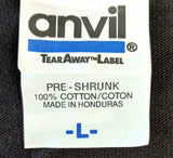 Anvil Men's Tool Three Eyed Graphic Black Short Sleeve Shirt Size Large