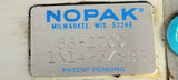 Nopak 86-2700 Pneumatic Cylinder 1X14-3/8BB (2 Available)