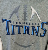 Nike NFL Team Apparel Men's Dri-Fit Tennessee Titans Football Gray Shirt Size M