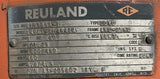 Reuland 14961-XH4541A Motor 5 / 1.25 HP 1800 RPM 460V 3 Phase w/ Magnetic Break
