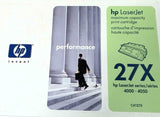 HP LaserJet 27X (C4127X) Maximum Capacity Toner Cartridge 10,000 Page Yield