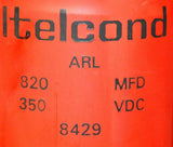 ITELCOND 8429 CAPACITOR 820 MFD 350 VDC