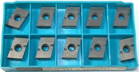 Lot of 10 New Ingersoll Carbide 78° Parallelogram Milling Inserts CDE333R01 111S