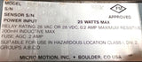Micro Motion DRT1NA0EA Digital Rate Totalizer 25W 115VAC 0.2A Max Resistive
