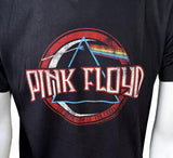 Anvil Men's Pink Floyd The Dark Side Of The Moon Black Short Sleeve Shirt Size M