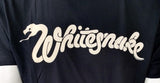 Men's Whitesnake Graphic Black Short Sleeve Shirt Size Large