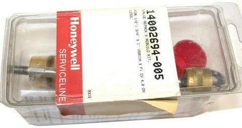 Up to 4 New Honeywell V5011A Valve Rebuild/Repack Kit Model 14002694-005