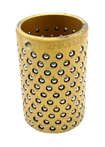 Lempco 9311413 Brass Precision Ball Bearing Retainer Cage 3-1/4" L 1-3/4" ID