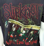 Hanes Men's Slipknot We'll End The World Tour 2012 Black Shirt Size Large