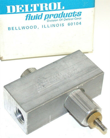 Deltrol Pneu-trol 1/4" Aluminum Flow Control Valves FST 250A New