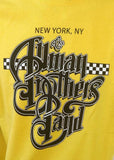 Gildan Men's The Allman Brothers Band Beacon Theatre NY Yellow Shirt Size Large