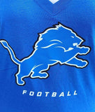 Nike NFL Team Apparel Women's Dri-Fit Detroit Lions Blue Shirt Size Medium