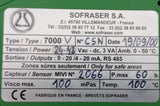 Sofraser 7000V Viscosity Transmitter 24-48VAC/DC 3VA 100mPas 100°C Max Temp.