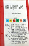 Lot of 7 New Sandvik CoroTurn 107 Turning Carbide Inserts DCMT 11 T3 04-PF 4325