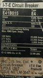 ITE E41B015 1 Pole Circuit Breaker 15A 277VAC 125VDC