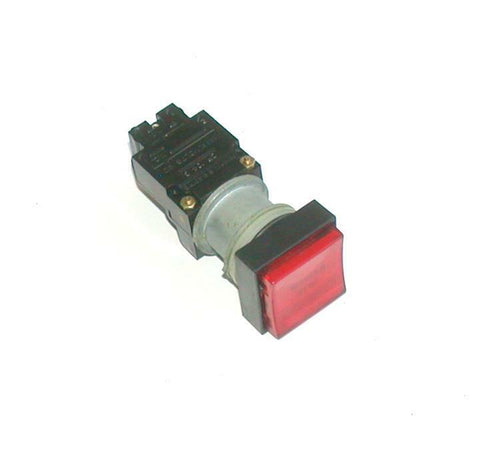 GENERAL ELECTRIC  BZ-2RD-A2   RED  MOMENTARY ILLUMINATED PUSHBUTTON