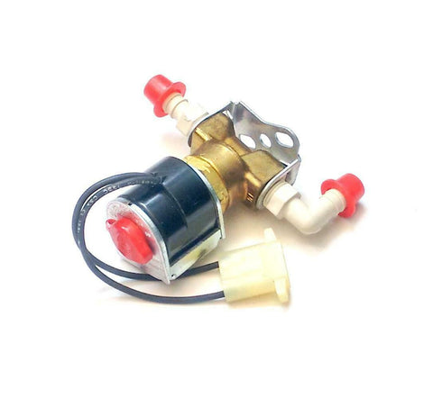 New Asco  HV178233  Solenoid Valve W/Plastic Barb Fittings 1/4 NPT 120 VAC