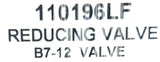 B&G B7-12 Reducing Valve 2J61-110196LF 125Psi Max 225°F Max