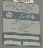 Allen Bradley 1772-LWP D Mini-PLC-2/17 CPU Processor Firmware Rev. F Series D