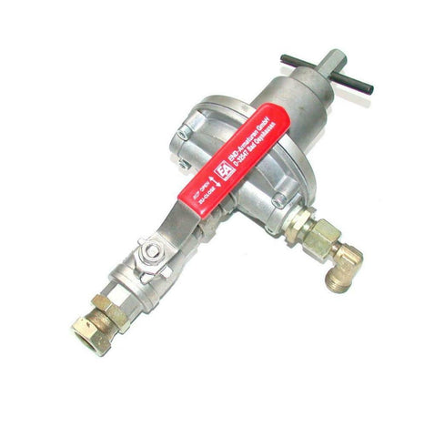 Larius  7510  Pressure Regulator W/ Stainless Steel Ball Valve 3/8 NPT