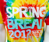 Gildan Men's Ron Jon Surf Shop Spring Break 2012 Key West Tie-Dye Shirt Size L