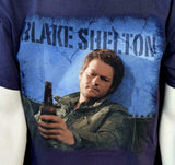 Anvil Men's Blake Shelton All About Tonight 2011 Tour Navy Shirt Size Large