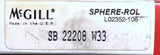 McGill SB-22208-W33 Spherical Roller Bearing 40 mm X 80 mm X 23 mm