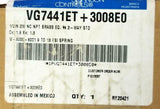 Johnson Controls VG7441ET + 3008E0 1/2" Valve Brass 2-Way STD W/ Actuator NIB