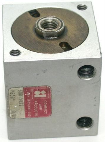 Up To 3 Compact Air 1" Stroke 1 5/8 Bore Pancake Pneumatic Cylinders SHH158X1