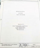 Chalco Engineering Corp. Series 5000 Photo Tape Reader Operating Manual