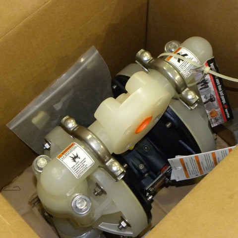 NEW INGERSOLL RAND IR ARO 670028 SPECIAL 1" NON-METALLIC DIAPHRAGM PUMP -2 AVAIL